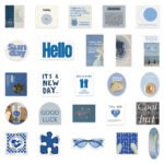 Fresh and simple style phone case decorative waterproof stickers - Image 2