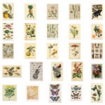 Retro butterfly decorative waterproof DIY stickers - Image 2