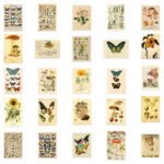 Retro butterfly decorative waterproof DIY stickers - Image 3