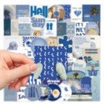 Fresh and simple style phone case decorative waterproof stickers - Image 4