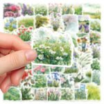 Fresh and charming watercolor summer clipart stickers - Image 4