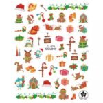 sticker porducts for envelope decoration gifts postcard 100pcs - Image 7
