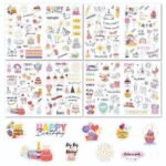 stickers for birthdays Holidays christmas 100pcs - Image 2