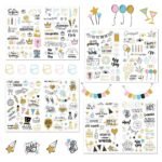 stickers for birthdays Holidays christmas 100pcs - Image 4